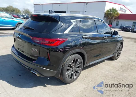 2022 Infiniti Qx50 Luxe z USA, uszkodzony, nr VIN 3PCAJ5BA2NF116877